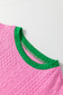 Exclusive Cable Knit Textured Two Piece Short Sets