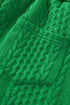 Exclusive Cable Knit Textured Two Piece Short Sets