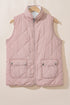 Exclusive Casual Fleece Lined Quilted Layering Vests