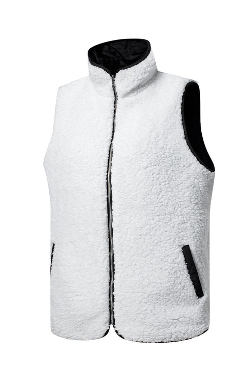 Exclusive Casual Fleece Lined Quilted Layering Vests