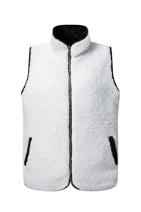 Exclusive Casual Fleece Lined Quilted Layering Vests