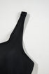 Exclusive Casual Square Neck Knotted One Piece Swimwear