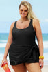 Exclusive Casual Square Neck Knotted One Piece Swimwear