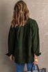 Exclusive Casual Turn Down Collar Buttoned Shirt Jacket