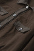 Exclusive Casual Turn Down Collar Buttoned Shirt Jacket