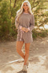 Exclusive Checkered Long Sleeve Pullover And Short Set