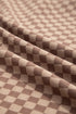 Exclusive Checkered Long Sleeve Pullover And Short Set