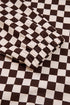 Exclusive Checkered Print Athleisure Two Piece Pant Sets