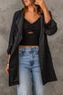 Exclusive Chic Drawstring Turndown Collar Hooded Jacket