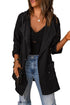 Exclusive Chic Drawstring Turndown Collar Hooded Jacket
