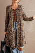 Exclusive Chic Leopard Print Long Duster Cardigan