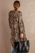 Exclusive Chic Leopard Print Long Duster Cardigan