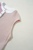 Exclusive Corded Knit Buttoned Wide Leg Jumpsuit