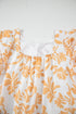 Exclusive Floral Print Puff Sleeve Plus Size Maxi Dress