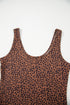 Exclusive Leopard Print Sleeveless Scoop Neck Bodysuit