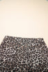 Exclusive Leopard Print Western Denim Mini Skirt