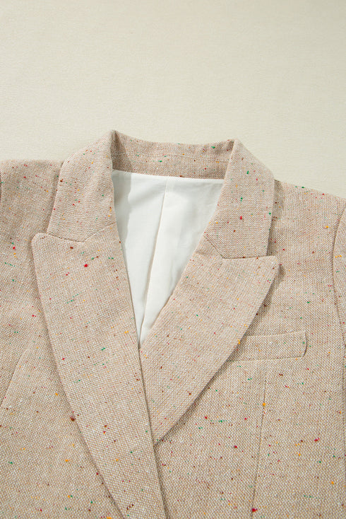 Exclusive Modern Chic Single Breasted Suit Blazer