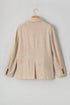 Exclusive Modern Chic Single Breasted Suit Blazer
