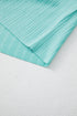Exclusive Ribbed Button V Neck Tank Short Set