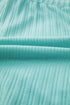Exclusive Ribbed Button V Neck Tank Short Set