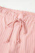 Exclusive Ribbed Button V Neck Tank Short Set