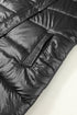 Exclusive Solid Long Quilted Hooded Puffer Vest