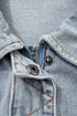 Exclusive Street Style Zip Up Washed Denim Jacket
