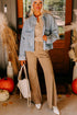 Exclusive Street Style Zip Up Washed Denim Jacket