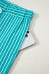 Exclusive Striped V Neck Tee And Casual Short Sets