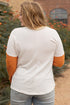 Exclusive Textured Patchwork Paneled Pocket Top