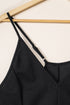 Exclusive Textured Ribbed Sleeveless V Neck Pocketed Jumpsuit