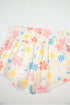 Exclusive Vintage Floral Print Crop Top Wide Leg Short Set