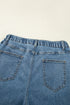 Exclusive Washed Super Wide Leg Denim Jeans