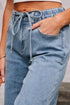 Exclusive Washed Super Wide Leg Denim Jeans