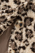 Exclusive Western Leopard Print Sherpa Patchwork Button Up Jacket