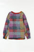 Exclusive Western Plaid Brushed Checked Buttoned Jacket