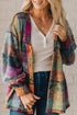 Exclusive Western Plaid Brushed Checked Buttoned Jacket