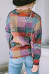 Exclusive Western Plaid Brushed Checked Buttoned Jacket
