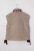 Exclusive Western Side Bow Sherpa Fleece Vest