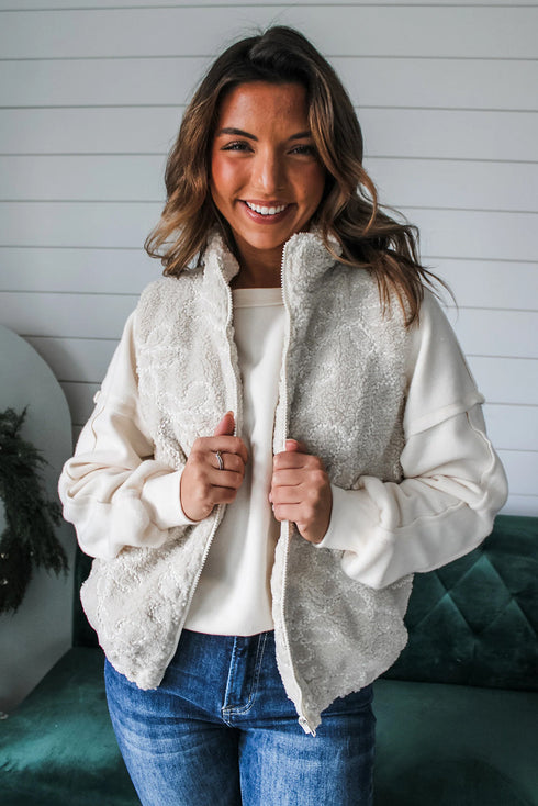 Exposed Seam Drop Shoulder Pocket Pullover Sweatshirt