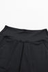 Exposed Seam High Waist Pocketed Jogger Pants