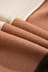 Exposed Seam Patchwork Paneled Pullover Hoodie