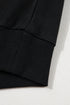 Exposed Seam Puff Sleeve Square Neck Babydoll Blouse