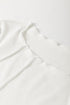 Exposed Seam Ribbed Knit Slim Fit Long Sleeve Top