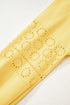 Eyelet Sleeve Snap Placket Pullover Sweatshirt