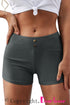 Eyelets Waistband Swim Boyshorts