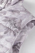 Camouflage Leaf Print Quilted Puffer Layering Vest