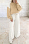 Polka Dot Patchwork Long Sleeve Pant Set