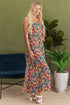 The Coastal Breeze Floral Maxi Dress