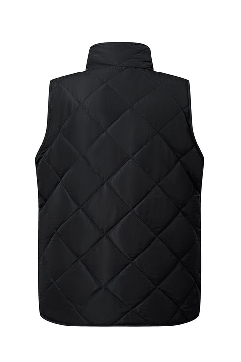 Exclusive Casual Fleece Lined Quilted Layering Vests